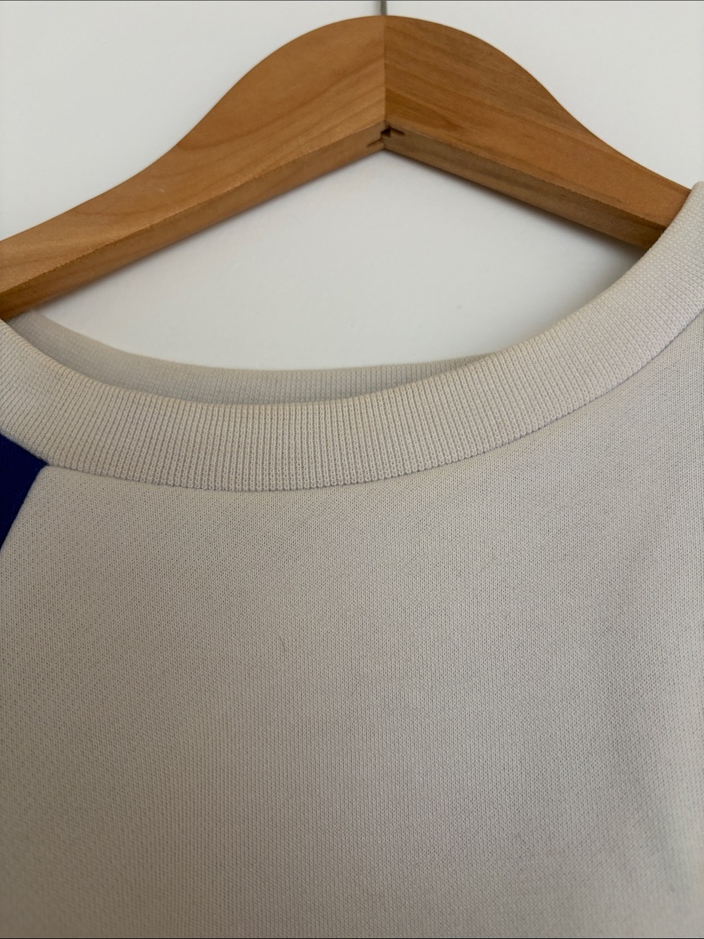 adidas Patchwork Crop Crewneck Sweatshirt in Yellow, Blue, Pink, White - Picture 7 of 7